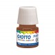 BOTE TEMPERA ESCOLAR GIOTTO 25ML MARRON 356928 - Pack de 6 unidades